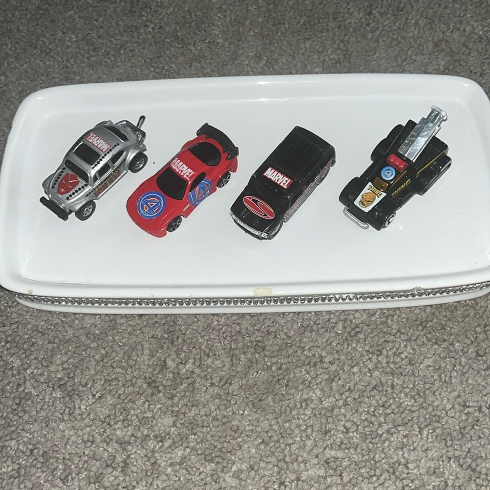 Marvel Car Lot 4 total
